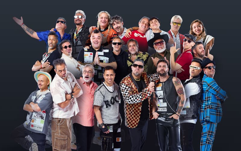 Promotional photo of Los Auténticos Caligaris